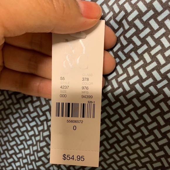 NWT New York & Company Sateen Slim Ankle Pants Size 0 - Picture 6 of 11